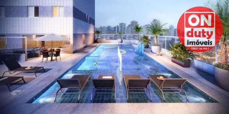 Imagem Castell di Indaiá Apartamento à venda, 116 m² a partir R$ 1.738.310,00- Gonzaga - Santos/SP