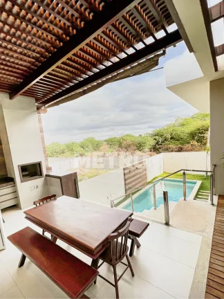 Imagem Casa à venda no Eco Spa com terreno 580m, 280m na laje, piscina, Petrolina.