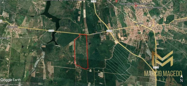 Imagem Terreno à venda, 1981956 m² por R$ 15.855.648,00 - Guanacés - Cascavel/CE