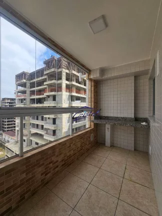 Imagem Apartamento com 2 dormitórios à venda, 65 m² por R$ 385.000,00 - Guilhermina - Praia Grande/SP