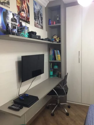 Imagem Apartamento com 3 dormitórios à venda, 100 m² por R$ 475.000,00 - Vila Pires - Santo André/SP