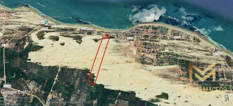 Imagem Terreno à venda, 400000 m² por R$ 16.000.000,00 - Flecheiras - Trairi/CE