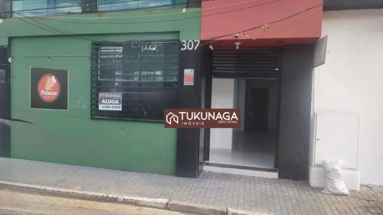 Imagem Salão para alugar, 107 m² por R$ 6.422,00/mês - Vila Galvão - Guarulhos/SP