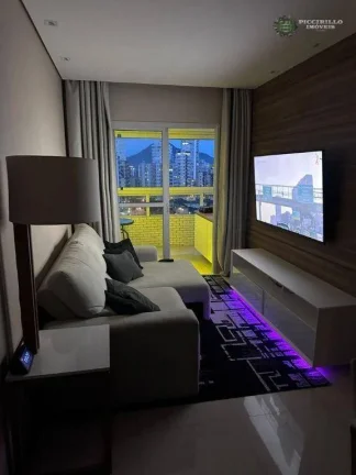 Imagem Apartamento com 2 dormitórios à venda, 61 m² por R$ 530.000,00 - Vila Guilhermina - Praia Grande/SP