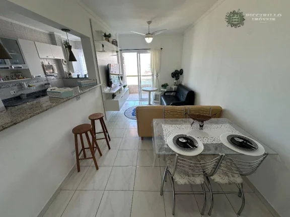 Imagem Apartamento com 1 dormitório à venda, 51 m² por R$ 429.000,00 - Aviação - Praia Grande/SP