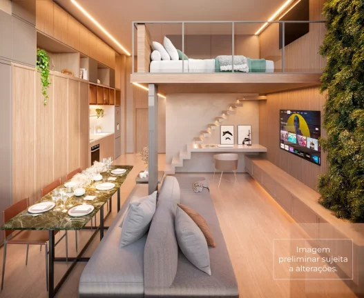 Imagem Lançamento de Apartamentos studios e 1 dormitório na Vila Mariana