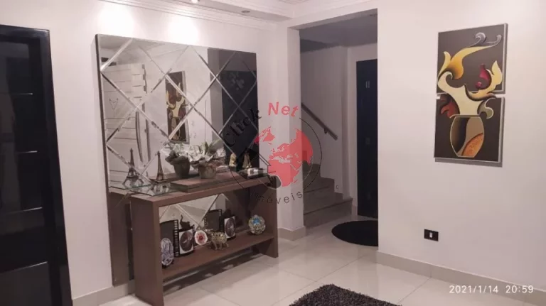Imagem Maravilhoso Sobrado de Alto Padrão com 3 Suites, piscina e 5 vagas no bairro Vila Helena, Santo André