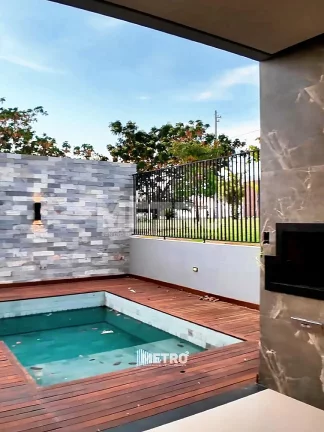 Imagem Casa à venda, Alphaville com 4 quartos, todos suítes, gourmet, piscina