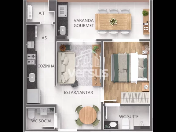 Imagem ENTRADA A PARTIR DE R$39.900,00 -LANÇAMENTO - CAIÇARA - PRAIA GRANDE