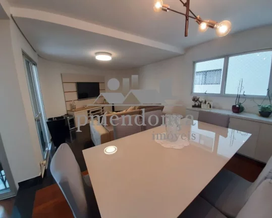 Imagem Apartamento á venda em Higienópolis com 4 dormitórios e 3 vagas, 191m².