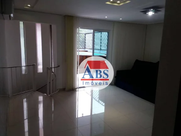 Imagem Cobertura com 3 dormitórios à venda, 207 m² por R$ 795.000 - Marapé - Santos/SP Piscina e churrasqueira