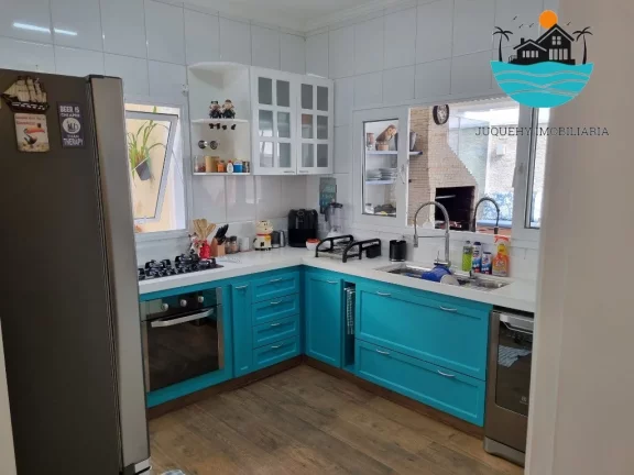 Imagem Casa em condomínio para locação em Juquehy com 4 suítes, jacuzzi privativa, 150m da praia - Acomodação 10 pessoas | Juquehy Imobiliária