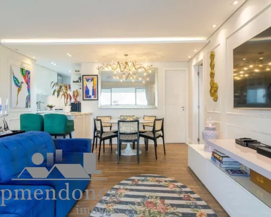 Imagem Apartamento 128m² , 3 suites e 3 vagas, com vista permanente para o Parque da Agua Branca