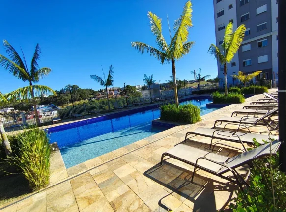 Imagem Apartamento com 2 dormitórios à venda, 56 m² por R$ 285.000,00 - Golden Park - Vargem Grande Paulista/SP
