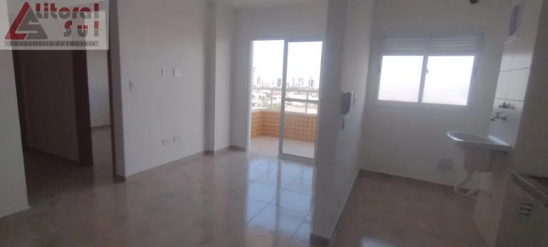 Imagem Imóvel à venda em Praia Grande-SP, Boqueirão: 2 quartos, 1 suíte, 1 sala, 2 banheiros, 1 vaga, 60m². Confira!