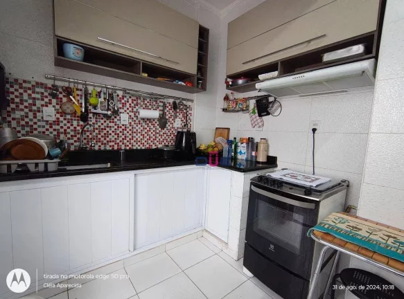 Imagem Apartamento com VISTA MAR , 2 dormitórios, 2 BANHEIROS, VARANDA FRENTE MAR NA QUADRA DA PRAIA à venda, 77 m² por R$ 573.000,00 Aparecida - Santos/SP