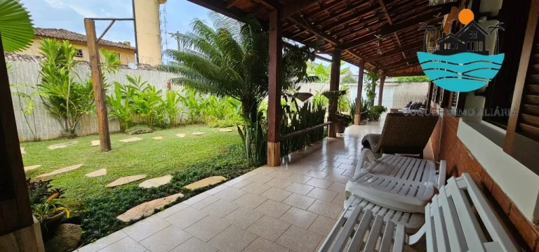 Imagem Casa para temporada em Juquehy - Lado direito, 200m da praia, 4 dorm. 1 suíte, piscina, churrasqueira, 3 vagas.| Juquehy Imobil