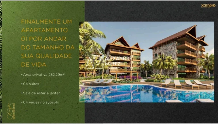 Imagem Goa Beach Residence, apartamentos no Porto das Dunas, Aquira-CE.