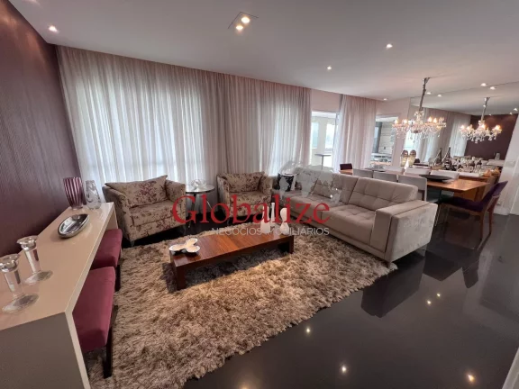 Imagem Apartamento à venda com 189m², 4 quartos, 2 suítes, 3 vagar e lazer completo por R$2.500.000,00 na Ponta da Praia em Santos