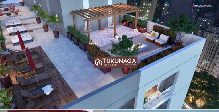 Imagem Apartamento com 1 quarto à venda, 27 m² por R$ 310.000 - Tatuapé - São Paulo/SP
