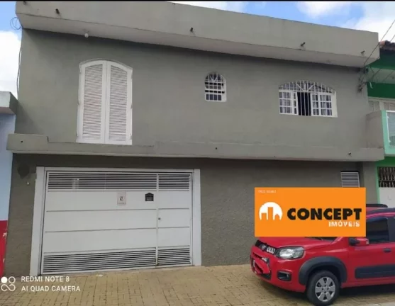 Imagem Sobrado à venda, 232 m² por R$ 530.000,00 - Calmon Viana - Poá/SP