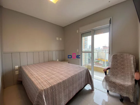 Imagem Apartamento com 2 Suites à venda, 98 m² por R$ 1.260.000 - Gonzaga - Santos/SP