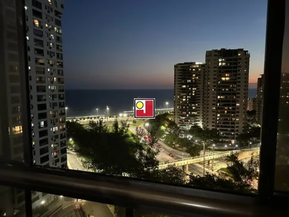 Imagem Vendo 1 suíte+depd, frontal mar, alto, vista maravilhosa, porteiro 24h, 2 vagas, ônibus, clube, piscina, sauna, churrasqueira, futebol, ginasio esport