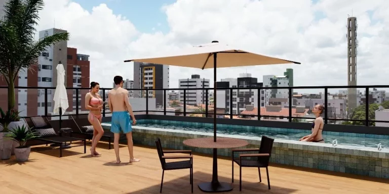 Imagem Apartamento à venda, 65 m² por R$ 686.229,61 - Bessa - João Pessoa/PB