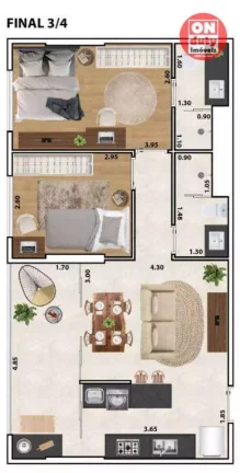 Imagem Apartamento Novo à venda - Macuco - Santos/SP