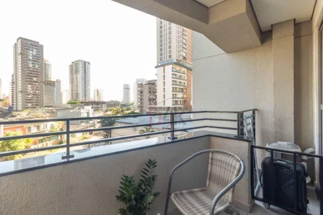 Imagem Studio Mobiliado 25m² no Brooklin: Lazer Completo ao Lado do Metrô