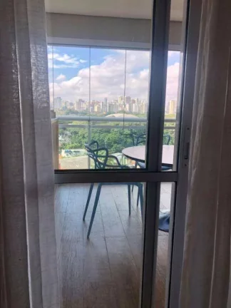 Imagem Apartamento mobiliado para alugar no Thera Residence com 1 quarto suíte
