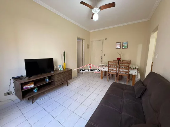 Imagem Apartamento com 1 dormitório à venda, 46 m² por R$ 300.000 - Tupi - Praia Grande/SP