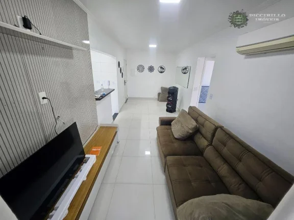 Imagem Apartamento com 2 dormitórios à venda, 80 m² por R$ 600.000 - Aviação - Praia Grande/SP