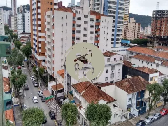 Imagem APARTAMENTO A VENDA EM SANTOS NO BAIRRO DO GONZAGA C/ GARAGEM FECHADA E ELEVADOR PRÉDIO DE ESQUINA,...