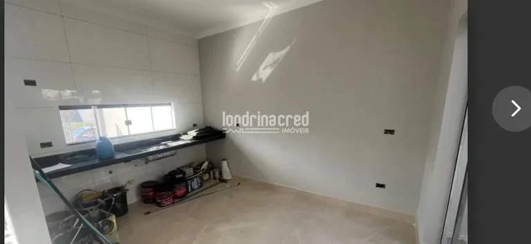 Imagem Casa à venda no Jardim Europa em Cambé com 3 quartos, 2 vagas de garagem, 74m² de área útil e aceita financiamento bancário