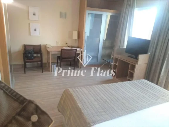 Imagem Flat disponível para locação no Park Inn by Radisson Berrini, com 28m², 1 dormitório e 1 vaga de garagem