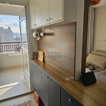 Imagem Lindo apartamento, 54m², recém entregue, 2 dormitórios, sendo 1 suite, sala 2 ambientes, cozinha ...