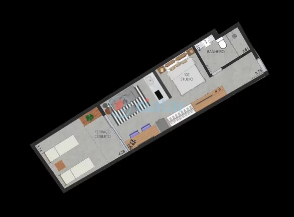 Imagem Studio à venda 1 Quarto 1 Vaga 52.47M Glória Rio de Janeiro - RJ | Gloria delart Coliving Imagem Studio à venda 1 Quarto 1 Vaga 52.47M Glória Rio de Janeiro - RJ | Gloria delart Coliving