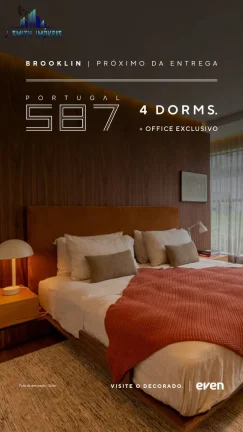 Imagem APTO 4 SUÍTES - 205 a 228m² - UM NOVO CONCEITO DE MORAR, NO BROOKLIN.