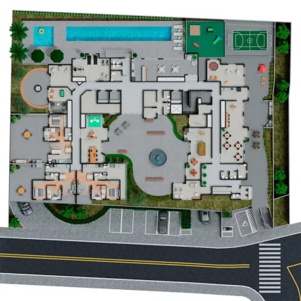 Imagem Apartamento à venda na Vila Bela Vista, Santo André-SP: 2 quartos, 1 banheiro, 1 vaga de garagem. 48,00 m²! Minha Casa Minha Vida em Santo André SP!