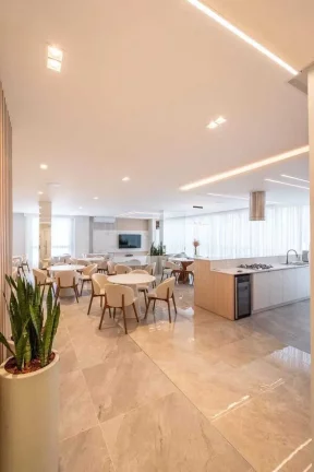 Imagem Apartamento com bela vista, 2 dormitórios sendo 1 suíte e 2 vagas de garagem em Itajaí/SC