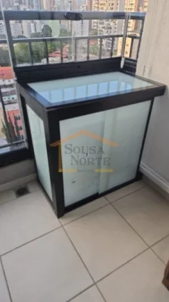 Imagem Apartamento com 41m², dispõe de 1 dormitório, 1 banheiro, sala, cozinha, armários na cozinha e d...