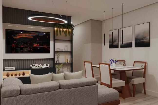 Imagem Apartamento à venda na Vila Urupês, Suzano-SP: 2 quartos, 1 suíte, 2 banheiros, 2 vagas de garagem, 53m². Encontre o seu Special Moment!