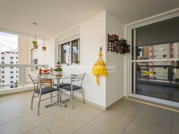 Imagem Este apartamento localizado no Bello - Cambuí oferece 83m² de área útil e apresenta uma planta f...