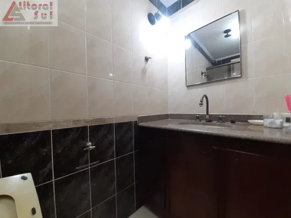 Imagem Cobertura Duplex na Guilhermina, Praia Grande-SP: 4 quartos, 2 suítes, 2 salas, 3 banheiros, 2 vagas, 258m². Aproveite!