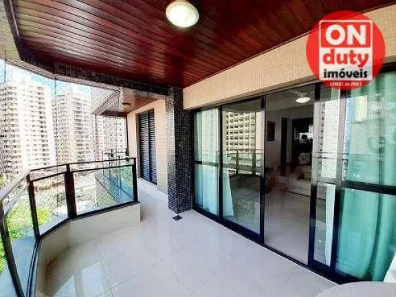 Imagem Apartamento com 3 dormitórios à venda, 107 m² por R$ 585.000,00 - Vila Luis Antônio - Guarujá/SP