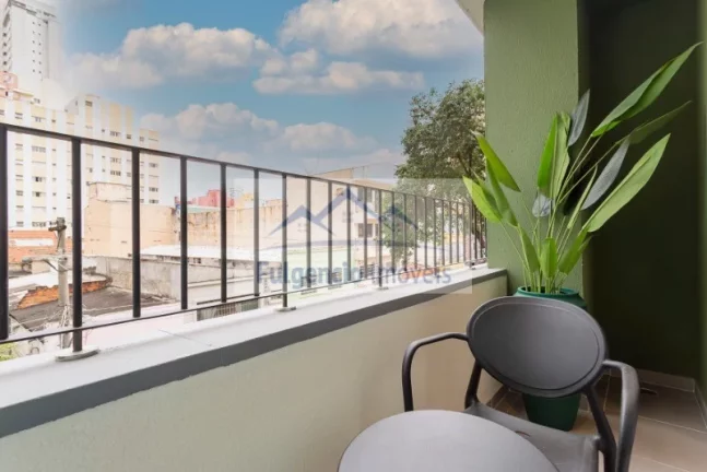 Imagem Apartamento Studio Mobiliado à venda de 24m² na Alameda Ribeiro da Silva