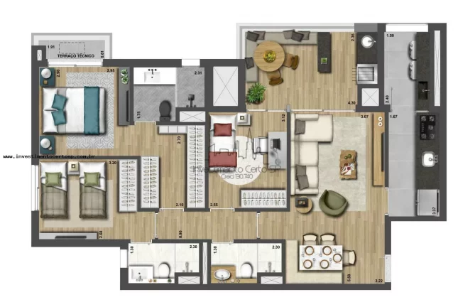 Imagem Apartamento à venda em São Paulo/SP