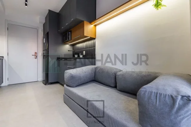 Imagem Apartamento para locação na Vila Olímpia, São Paulo-SP! 1 quarto, 1 suíte, 1 sala, 1 banheiro. Agende sua visita hoje!