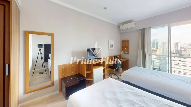 Imagem Flat disponível para locação no Comfort Ibirapuera, com 26m², 1 dormitório e 1 vaga de garagem